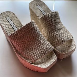 ZARA platform sandals